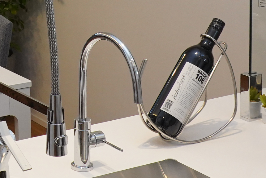 スワンネック型浄水専用栓