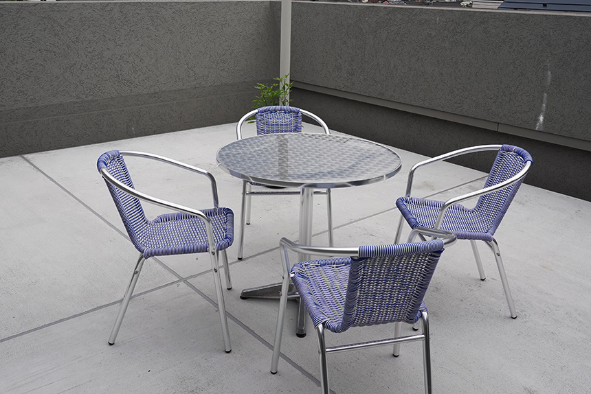 屋上アウトドア5点セット