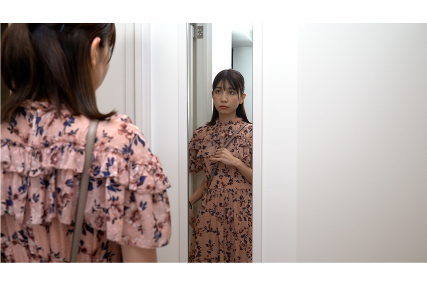 姿見鏡（玄関前）