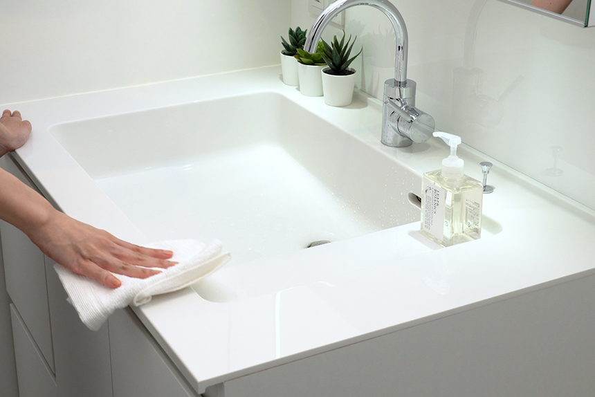 ウェット・エリア・スペースという機能的「仮置き場所」