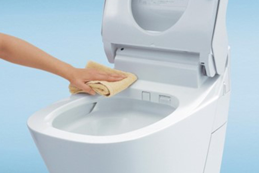 便器と便座が「隙間レス」構造でお掃除ラクチン